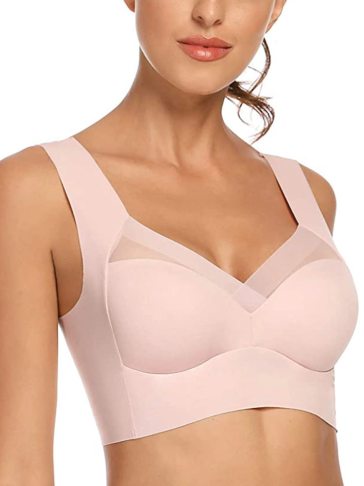 Women's Seamless Soft Sleep Leisure Wireless Lounge Bra