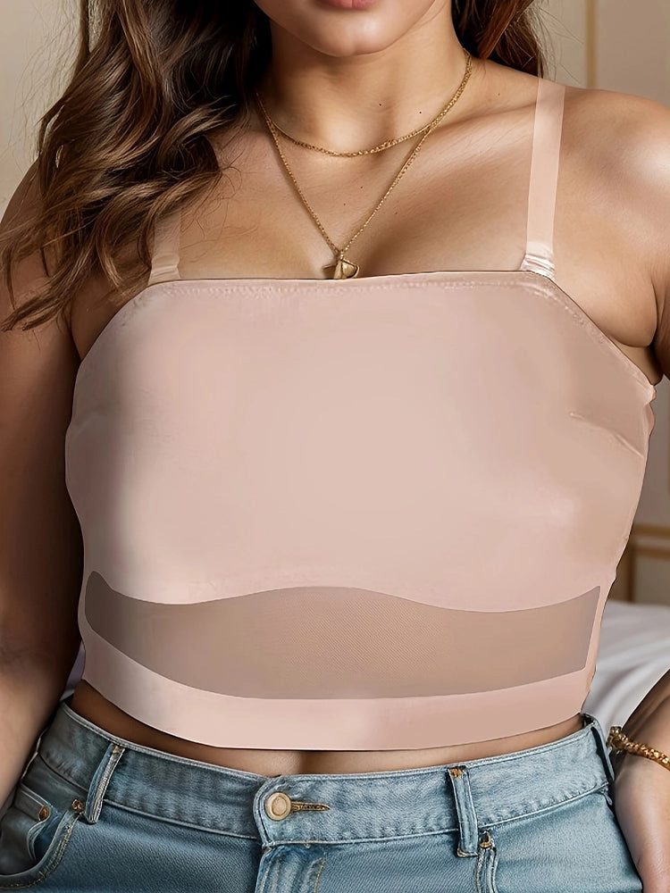 Women's Slim Fit Wireless Bras - Casual Stretchy Tube Vest