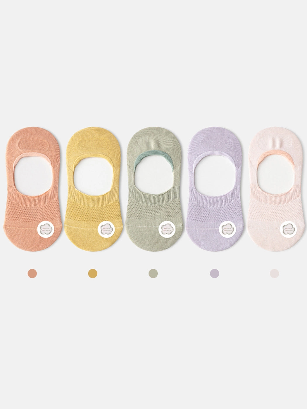 Women's Summer Thin Mesh Cotton Invisible Socks