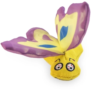 YEOWWW! Butterfly Toy Purple Cat Toys
