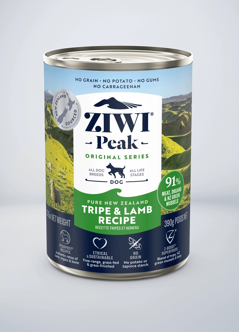 ZIWI Peak Grain Free Tripe & Lamb Recipe Canned Dog Food