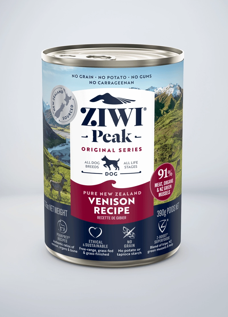 ZIWI Peak Grain Free Venison Recipe Canned Dog Food
